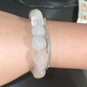 Rose quartz bracelet